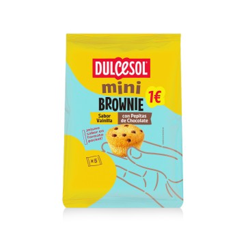 MINI BROWNIE SABOR VAINILLA 5U