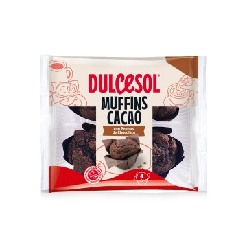 MUFFINS DE CACAO CON...