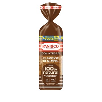 PAN DE MOLDE 100% INTEGRAL...